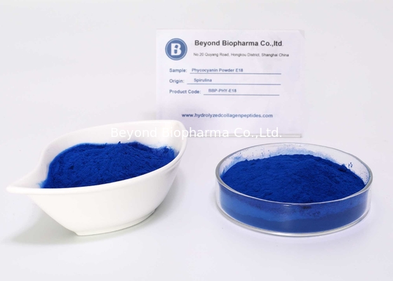 Air Larut E18 Phycocyanin Powder Untuk Pewarna Makanan Biru Alami
