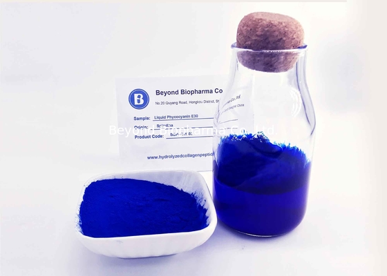 Blue Spirulina Liquid Extract Untuk Makanan Pigmen Cair Phycocyanin E30